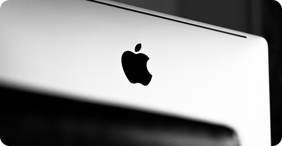Apple Logo on Imac