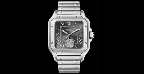 A Cartier Santos watch